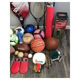 Lot of Sports Equipment and More