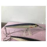 Lot of 5 Large Rapala Fishing Lures