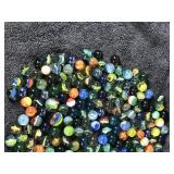 Lot of Collectible Marbles - Some Glow Green when hit with a Black Light