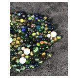 Lot of Collectible Marbles - Some glow green when hit with a black light