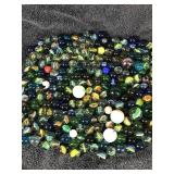 Lot of Collectible Marbles - Some glow green when hit with a black light