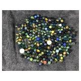 Lot of Collectible Marbles - Some glow green when hit with a black light