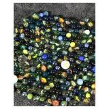 Lot of Collectible Marbles - Some glow green when hit with a black light