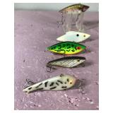 Lot of 10 Fishing Lures - Most of them are rattle raps