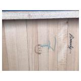 2 - Wooden Patio Fold Up Chairs made in Romania