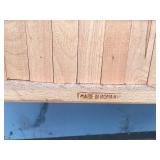 2 - Wooden Patio Fold Up Chairs made in Romania