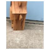 Wood Bird House Shaped like Moose