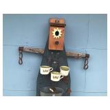 Yard Ornament Made out of Ironing Board