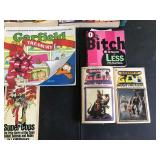 Lot of Books - The Complete Book of Monstrous Beasts - Monty Python and The Holy Grail - Star Trek - Garfield - The Best of H.T. Webster - Raiders of God - MAD Magazine and More