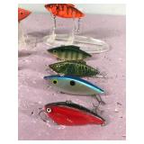 Lot of 10 Rat-L-Trap Fishing Lures