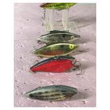 Lot of 10 Rat-L-Trap Fishing Lures