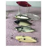 Lot of 10 Ray-L-Trap Fishing Lures