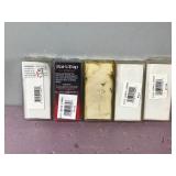 Lot of 5 Bill Lewis Rat-L-Trap Fishing Lures in Plastic Containers