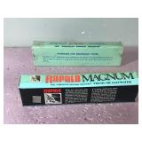 2 - Large Magnum Rapala Fishing Lures in Boxes