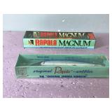 2 - Magnum Rapala Fishing Lures in Boxes