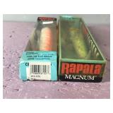 2 - Large Magnum Rapala Fishing Lures in Boxes