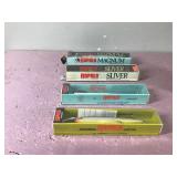 Lot of 4 Large Rapala Fishing lures in Boxes