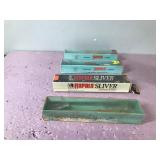 Lot of 4 Large Rapala Fishing Lures in Boxes