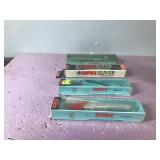 Lot of 4 Large Rapala Fishing Lures in Boxes
