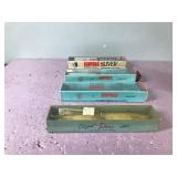 Lot of 4 Large Rapala Fishing Lures in Boxes