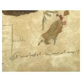 Framed, Signed & Numbered Art Picture by Roy Fairchild Woodard - “The Embroiderers Daughter” - 11/465