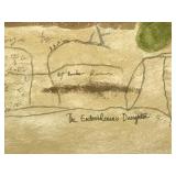 Framed, Signed & Numbered Art Picture by Roy Fairchild Woodard - “The Embroiderers Daughter” - 11/465