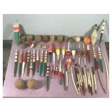 Lot of Vintage Bobbers - Some are Newer