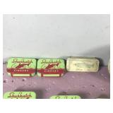 Lot of Vintage Tin split Shot & Hook Containers