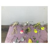 Large Lot of Bass Spinner Fishing Lures