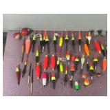 Lot of Fishing Bobbers