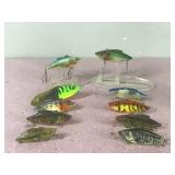 Lot of 10 Rat-L-Trap Fishing Lures