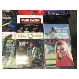 Lot of Vinyl Music Records - Johnny Cash - Diana Ross - The Beach Boys - The Statler Brothers - C.W. McCall - Elton John and More