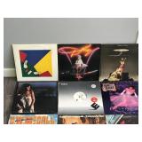 Lot of Vinyl Music Records - Johnny Cash - Diana Ross - The Beach Boys - The Statler Brothers - C.W. McCall - Elton John and More