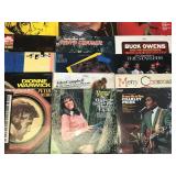 Lot of Vinyl Music Records - Johnny Cash - Diana Ross - The Beach Boys - The Statler Brothers - C.W. McCall - Elton John and More