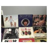 Lot of Vinyl Music Records - Johnny Cash - Diana Ross - The Beach Boys - The Statler Brothers - C.W. McCall - Elton John and More