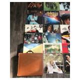 Lot of Music Vinyl Records - Elvis Presley - Elton John - Woodstock - Blood Sweat & Tears - Bachman Turner Overdrive - Dean Martin - Blondie & More