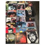 Lot of Music Vinyl Records - Elvis Presley - Elton John - Woodstock - Blood Sweat & Tears - Bachman Turner Overdrive - Dean Martin - Blondie & More