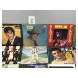 Lot of Music Vinyl Records - Elvis Presley - Elton John - Woodstock - Blood Sweat & Tears - Bachman Turner Overdrive - Dean Martin - Blondie & More