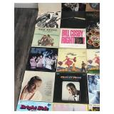 Lot of Vinyl Music Records - Pink Floyd - Blondie - The Steve Miller Band - Mellencamp - Meat Loaf - Ted Nugent - Osminds - Bill Cosby - Air Supply - The Animals - Cheech & Chong - Cheap Trick and Mor