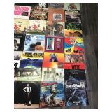 Lot of Vinyl Music Records - Pink Floyd - Blondie - The Steve Miller Band - Mellencamp - Meat Loaf - Ted Nugent - Osminds - Bill Cosby - Air Supply - The Animals - Cheech & Chong - Cheap Trick and Mor