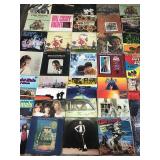 Lot of Vinyl Music Records - Pink Floyd - Blondie - The Steve Miller Band - Mellencamp - Meat Loaf - Ted Nugent - Osminds - Bill Cosby - Air Supply - The Animals - Cheech & Chong - Cheap Trick and Mor