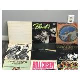Lot of Vinyl Music Records - Pink Floyd - Blondie - The Steve Miller Band - Mellencamp - Meat Loaf - Ted Nugent - Osminds - Bill Cosby - Air Supply - The Animals - Cheech & Chong - Cheap Trick and Mor