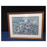 Framed and signed art print by Carlyn Blish