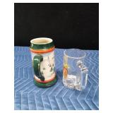 1991 Brazil Budweiser Mug and deer mug