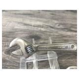 4 - Small metal Wrenches / 3 of them Say Mattel Hot Wheels on Them