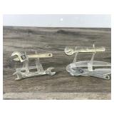 4 - Small metal Wrenches / 3 of them Say Mattel Hot Wheels on Them