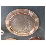 Lot of Pink Depression Glass and More - Bowls - Platters - Creamer - Sugar and More