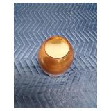 Heavy (feels like stone) vase made in Kenya with elephant design