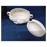 Large pitcher vase and a serving oven bake serving dish