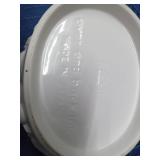 Large pitcher vase and a serving oven bake serving dish